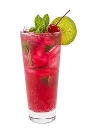 Cherry mojito